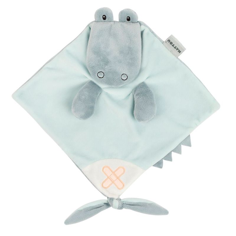  buddiezzz baby comforter green crocodile 